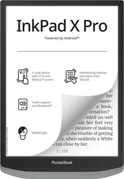 Čtečka elektronické knihy PocketBook 1040 InkPad X Pro šedá