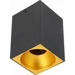 Stropní svítidlo TENSA, hliník, 90x90x140, IP20, GU10, čtverec, černé
