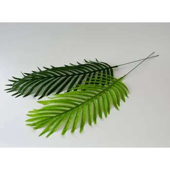 umělá květina Umělé květy - List Cykas TMAVĚ ZELENÝ