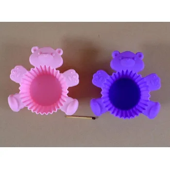 Silikonový košíček MUFFIN MEDVÍDEK