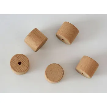 Váleček na těsto Dřevěný bukový VÁLEČEK s polodírkou