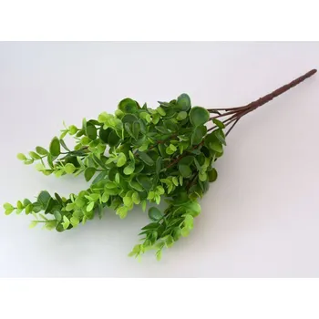 umělá květina Canea Polsko Eukalyptus kadeřavý 45 cm Pastelově zelená