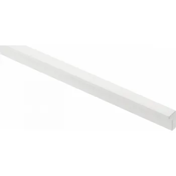 Nábytkové kování Nábytková rukojeť GTV PILLAR, C 160 mm, L 190 mm, Al, bílá matná