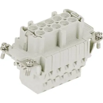 Elektrická zásuvka HARTING Han® 10ESS-F 09330102772 konektorová vložka, zásuvka, seria Han® E, 1 ks