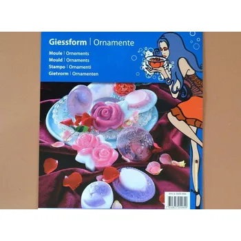 Forma na ozdoby, mýdla - Ornamenty 5 ks