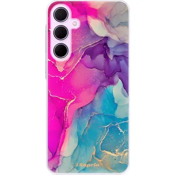 Pouzdro na mobilní telefon Odolné silikonové pouzdro iSaprio - Purple Ink - Samsung Galaxy A55 5G