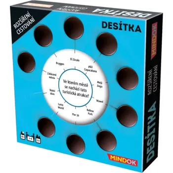 Desková hra Mindok Desítka: Rozšíření cestování