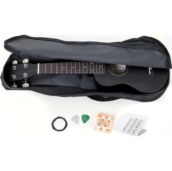 Ukulele PURE GEWA Ukulele Almeria Player baleníUkulele - matná černá 19358