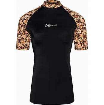 Pánské tričko Lykra Rip Curl SEA OF DREAMS UPF 50 S/S Brown velikost M