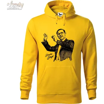 Pánská mikina Mikina - Jaroslav Ježek Barva: Žlutá (04), Velikost: S, Střih: Pánské