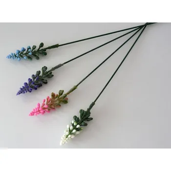 umělá květina Umělé květiny - Modřenec 1 ks MODRÝ