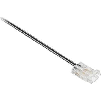 LED páska Průhledný konektor pro 8mm COB pásky s 2m kabelem