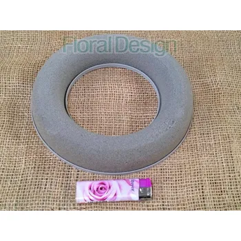 Stojan na květiny Věnec na sušené 17cm plastový základ