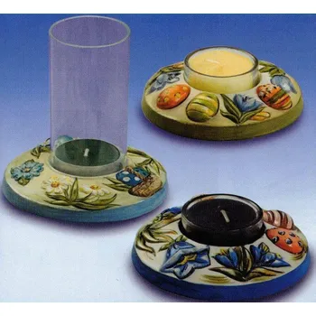 Forma na odlévání Forma na odlévání sádry, model. hmot - Svícny 2 ks - G