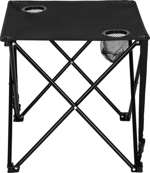 kempingový stůl Verk 14471 skládací stolek černý