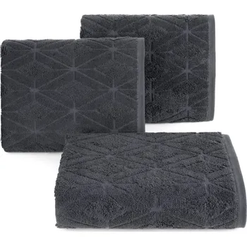 BAVLNĚNÝ RUČNÍK SENDI 50X90 CM ŠEDÁ