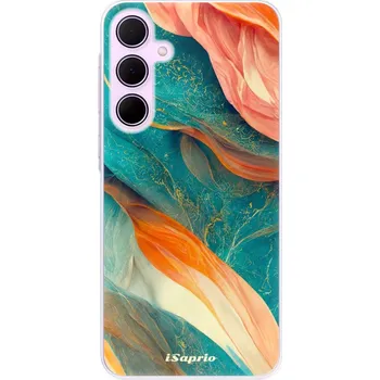 Pouzdro na mobilní telefon Odolné silikonové pouzdro iSaprio - Abstract Marble - Samsung Galaxy A55 5G