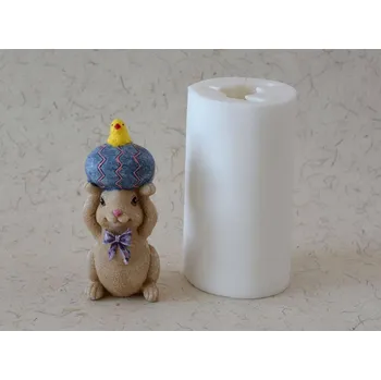 Silikonová forma - Zajíček s vajíčkem 53 x 70 x 130 mm