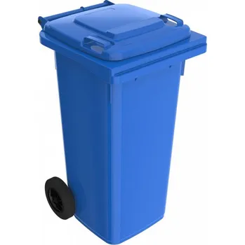 Popelnice HTI Plastová popelnice 120 l, modrá