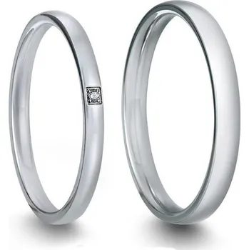 Prsten AN1047 Snubní prsteny chirurgická ocel - pár