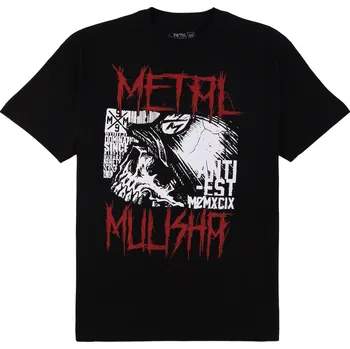 Pánské tričko METAL MULISHA Tričko METAL MULISAH CAPTION Barva: Černá, Velikost: XXL