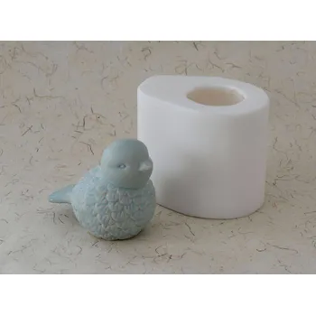 Silikonová forma - Ptáček ozdobný 60 x 80 x 70 mm