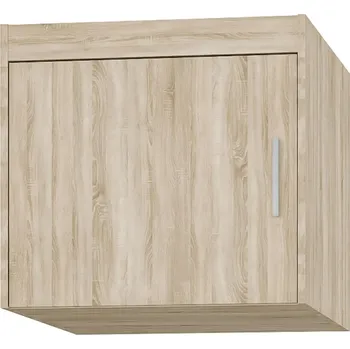 Šatní skříň Nástavec na šatní skříň ELENA 1D | 59,9 cm | UNI dvířka | dub sonoma