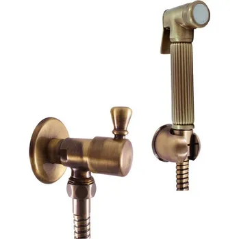 Slezák - RAV Bidetová baterie se sprchou na jednu vodu - SK6605-1SM, Stará mosaz (Bronz)