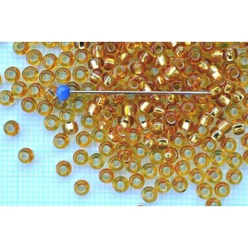 Dětské navlékací korálky Rokail perličky 50g odstín ž17070-8 - 2,9 mm