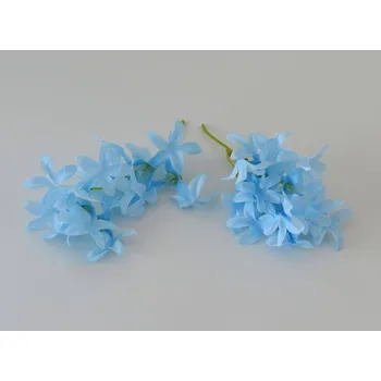 umělá květina Umělý květ - Šeřík MODRÝ 1 ks