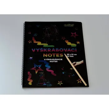 Blok Vyškrabovací notes A4 - 10 listů