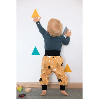 Yháček Rostoucí tepláčky Yháček, Lesní zvěř na hořčicové Velikost: 128