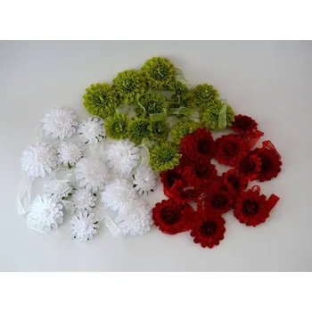 Květinová girlanda 1,5 m BÍLÁ