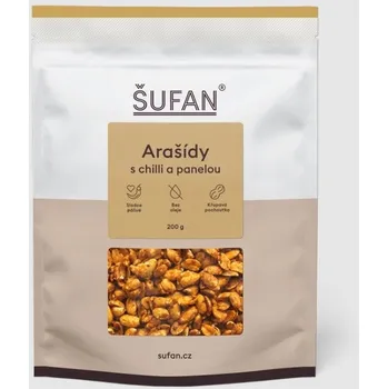 Šufan Oříšky Arašídy s chilli a panelou 200g