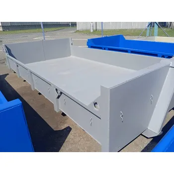 Popelnice HTI Kontejner AVIA 4500x2500x450 mm, hák 1000 mm