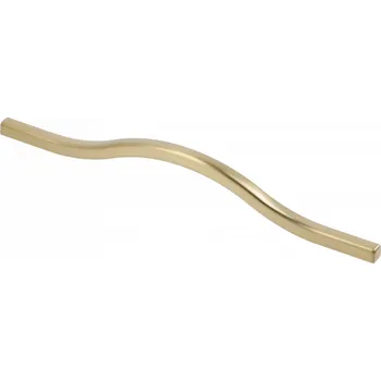 Nábytkové kování Úchytka slitinová VITO C 160 mm zlatá mosaz