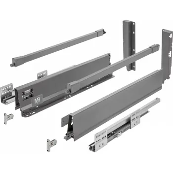 Elektrická zásuvka Zásuvka MB PRO 450mm šedá - vysoká H199