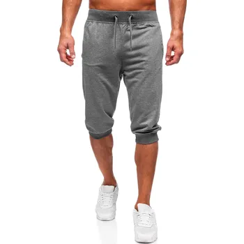 Grafitové pánské teplákové kraťasy baggy Bolf K10002 - L