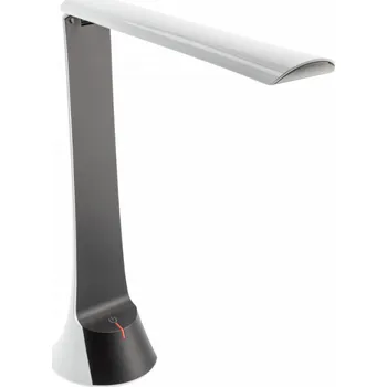 Lampička Stolní lampa FLOWER ,4 W, 240 lm, DC 5 V, 1 A, 4000 K, baterie 1800 MAh, Ra 80, černo/bílá