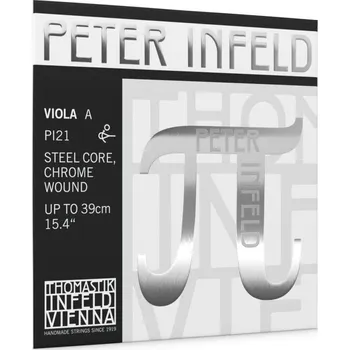 Struna pro kytaru a smyčcový nástroj Thomastik Infeld Thomastik struny pro violu Peter Infeld Synthetic CoreA Steel/Chrom PI21 5012