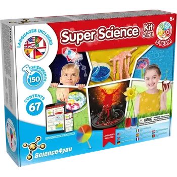 Hračka pro nejmenší Science4you Vědecký set 6v1