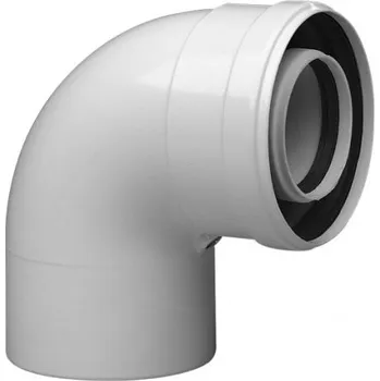 Kouřovod Baxi koleno 90°, 60/100mm, koaxiální odkouření