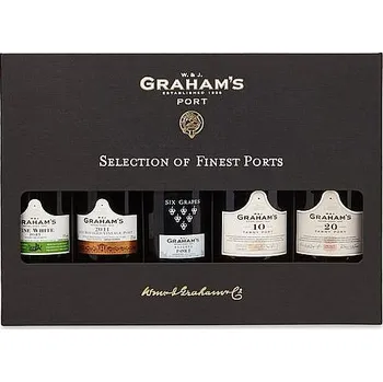 Víno Graham's Selection of Finest Ports 19,8% 5 x 0,2 l (kazeta)