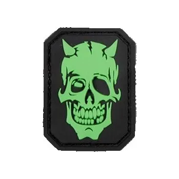 Nášivka Nášivka 3D PVC Devil Skull