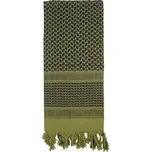 ROTHCO Šátek SHEMAGH 105 x 105 cm OLIV/ČERNÝ