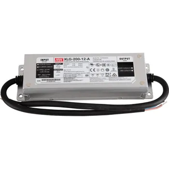 Napájecí zdroj pro osvětlení Zdroj napětí 12V 192W(!!!) 16A IP67 nastavitelný Mean Well XLG-200-12-A