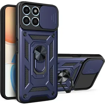 Pouzdro na mobilní telefon Kryt Honor X6a Techsuit CamShield Pro modrý