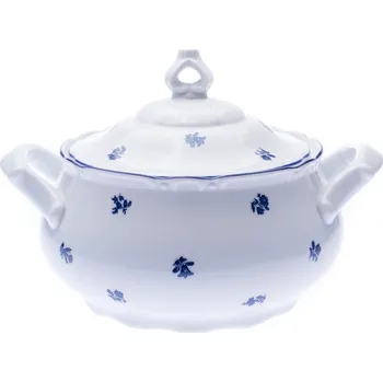 Thun Rulak Zettlitz Polévková mísa, Ophelia, modrá házenka, 2,3 l, porcelán Thun RZ