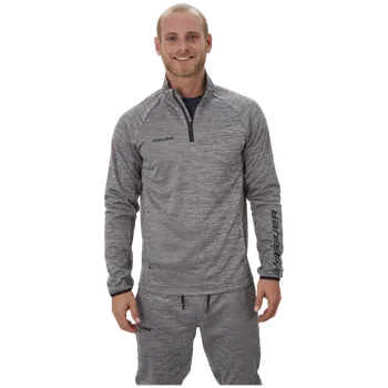Pánská mikina Bauer Mikina Vapor Fleece 1/4 Zip Sr