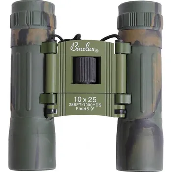 Dalekohled ROTHCO Dalekohled 10x25 skládací maskovaný WOODLAND